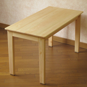 ヒノキ無垢テーブル